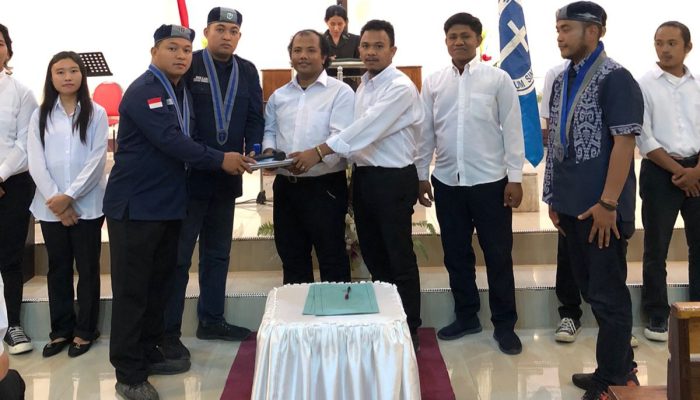 Nahkoda Baru, GMKI Luwuk Komitmen Perjuangkan Nilai-nilai Iman dan keadilan