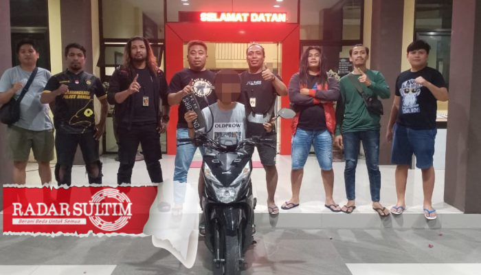 Hanya 6 Jam Usai Curi Motor di Simpong, Pelaku Diringkus Polisi