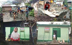 Pasangan Petani Miskin di Minahaki, Kini Punya Rumah Layak Huni Berkat TMMD 116