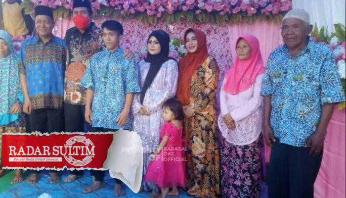 Herwin Yatim dan PD Muhammadiyah – Aisyiyah Hadiri Pernikahan Anak Kepala Suku Tombiombong