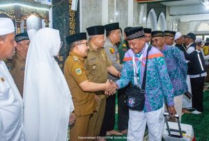 Bupati Banggai Lepas 216 Calon Jemaah Haji Tahun 2023