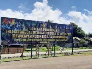 Danrem 132/Tdl Dijadwalkan Hadiri Penutupan TMMD 116 Kodim 1308/LB
