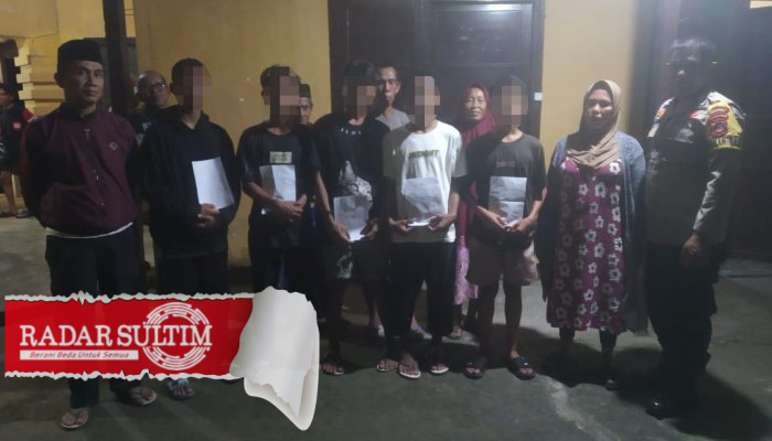 Memancing Ikan, Lima Remaja di Luwuk Timur Berurusan dengan Polisi