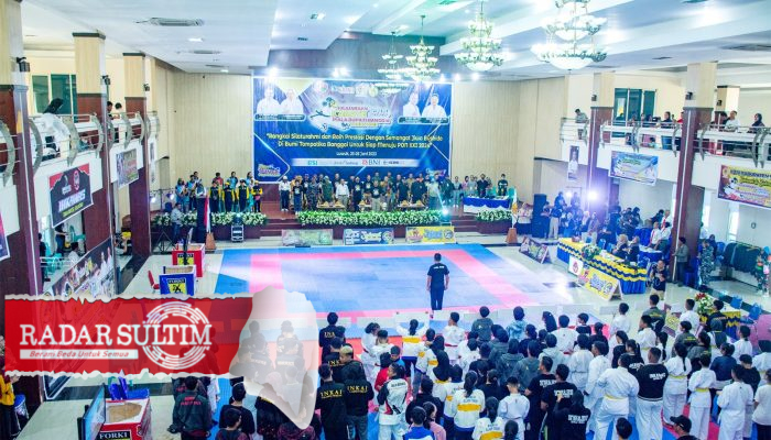 Kejuaraan Karate Piala Bupati Banggai 2023 Dibuka