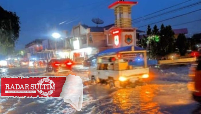 Usia 63 Tahun, Luwuk Banggai Betulan Kota Berair, Hujan Sehari Langsung Banjir