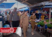 Bupati Banggai Pastikan Fasilitas Kebutuhan Pedagang di Area Relokasi Sementara