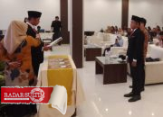 Ketua Bawaslu Lantik PAW Anggota Panwascam Luwuk Timur