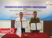 Kejari Banggai Teken MoU bersama PT Pertamina EP