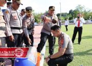 Selamat, 31 Personel Polres Banggai Naik Pangkat