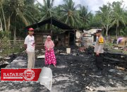 Rumah Petani di Mayayap Bualemo Ludes Dilalap Api