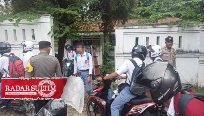 Rawan Tawuran, Kelompok Pelajar Nongkrong usai Sekolah Dibubarkan Polisi