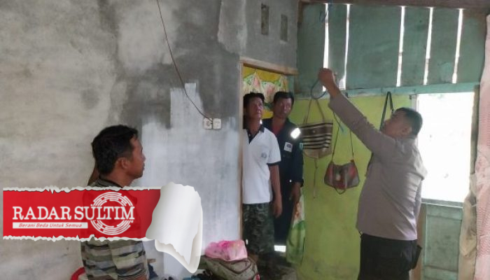 Ditinggalkan Istri, Pria di Kintom Gantung Diri