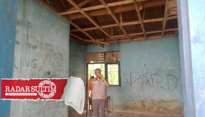 Irwanto Bua Terdiam Saksikan Kondisi SDN Peling Seasa