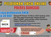 Hanya 5 Menit Jadi, Polres Banggai Tingkatkan Pelayanan SKCK