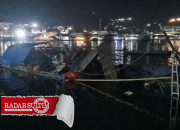 Tabung Gas Meledak dalam Kapal di Pelabuhan Luwuk