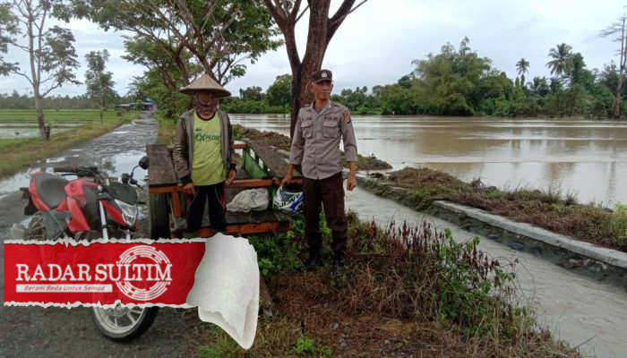 Sungai Urui di Masama Meluap, Banjir Genangi Rumah Warga