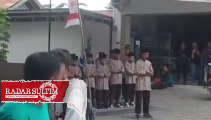 Viral, Peserta Gerak Jalan di Luwuk berhenti Salat Berjamaah