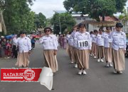 PPS di Batui Kampanye Pemilu 2024 melalui Gerak Jalan