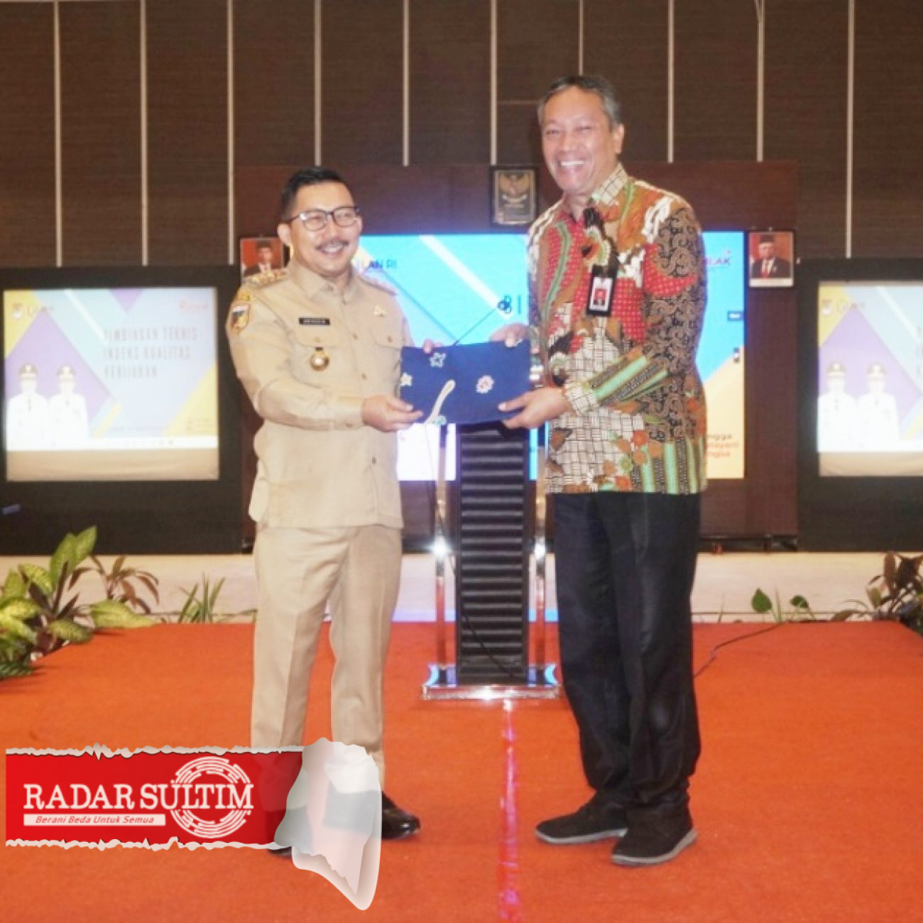 Bupati Amirudin Buka Bimtek Indeks Kualitas Kebijakan Lingkup Pemda Banggai
