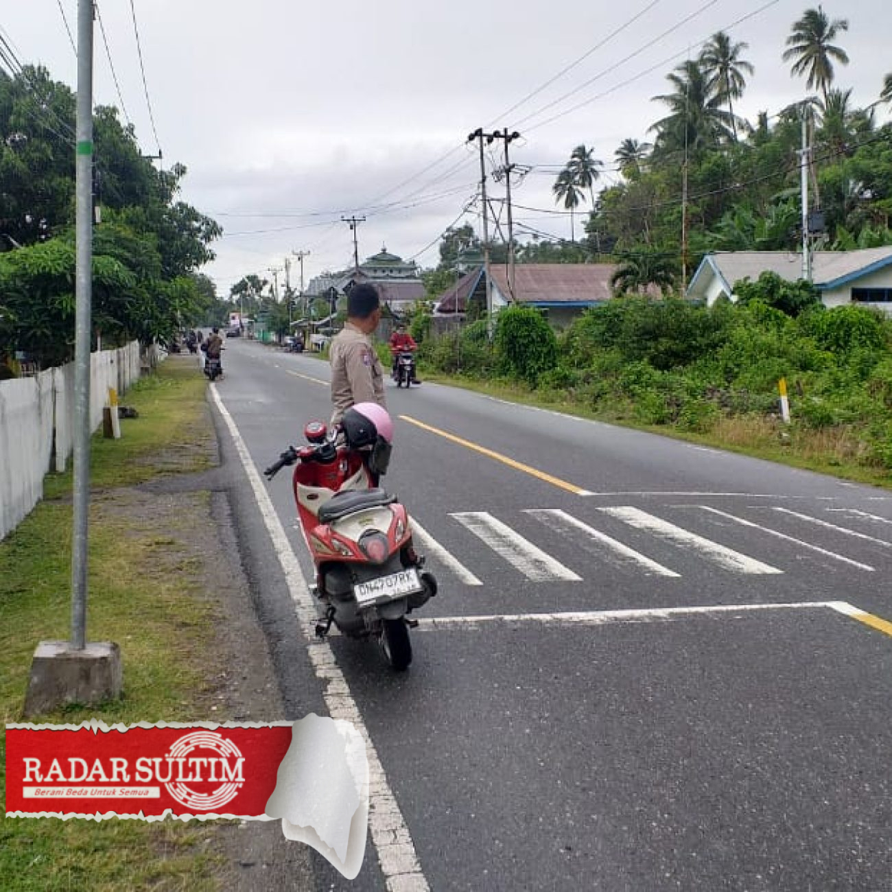 Yamaha Nmax vs Fino di Kintom, Satpam dan Pelajar Luka-luka