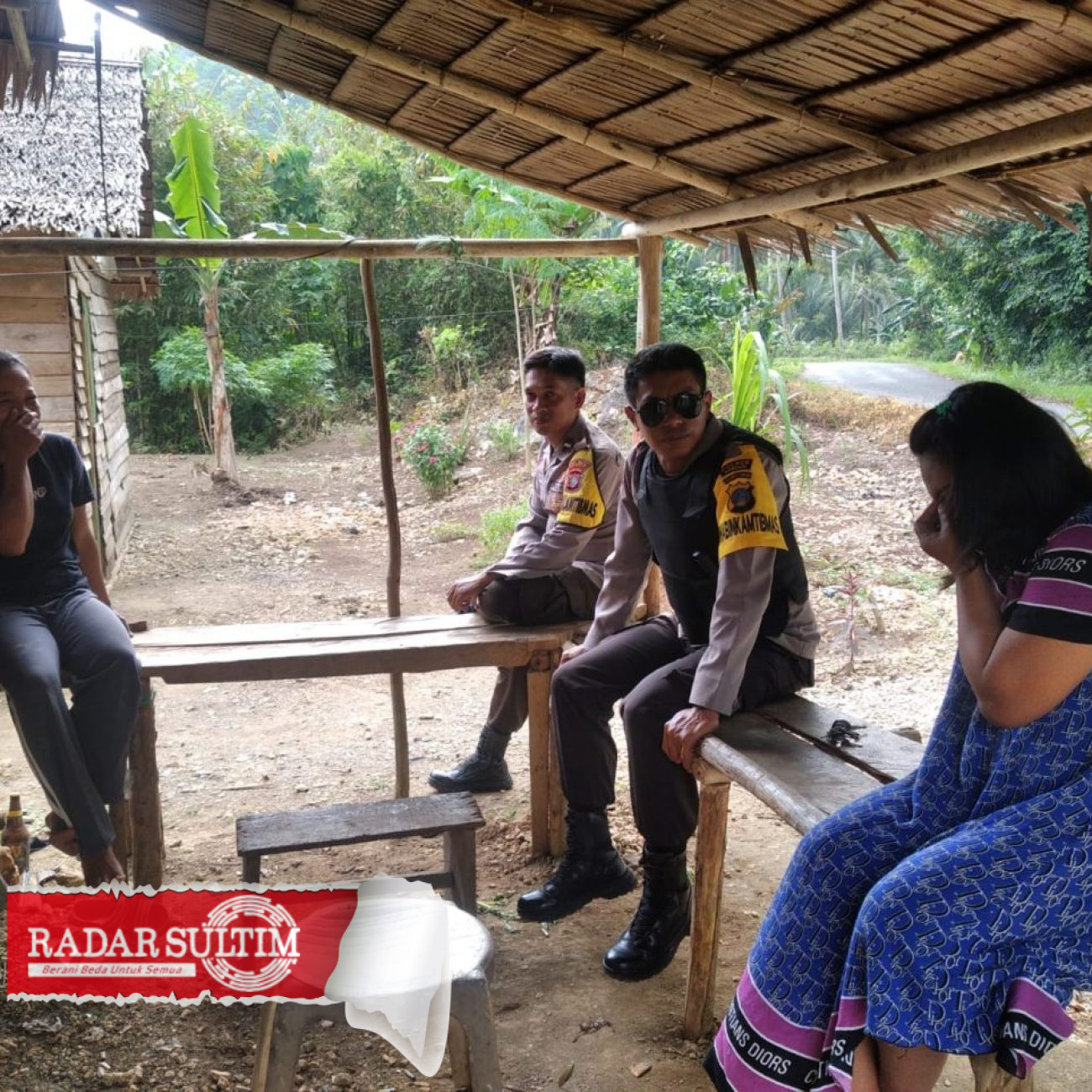 Emosi, Leher Kakek Dihunuskan Parang di Bantayan