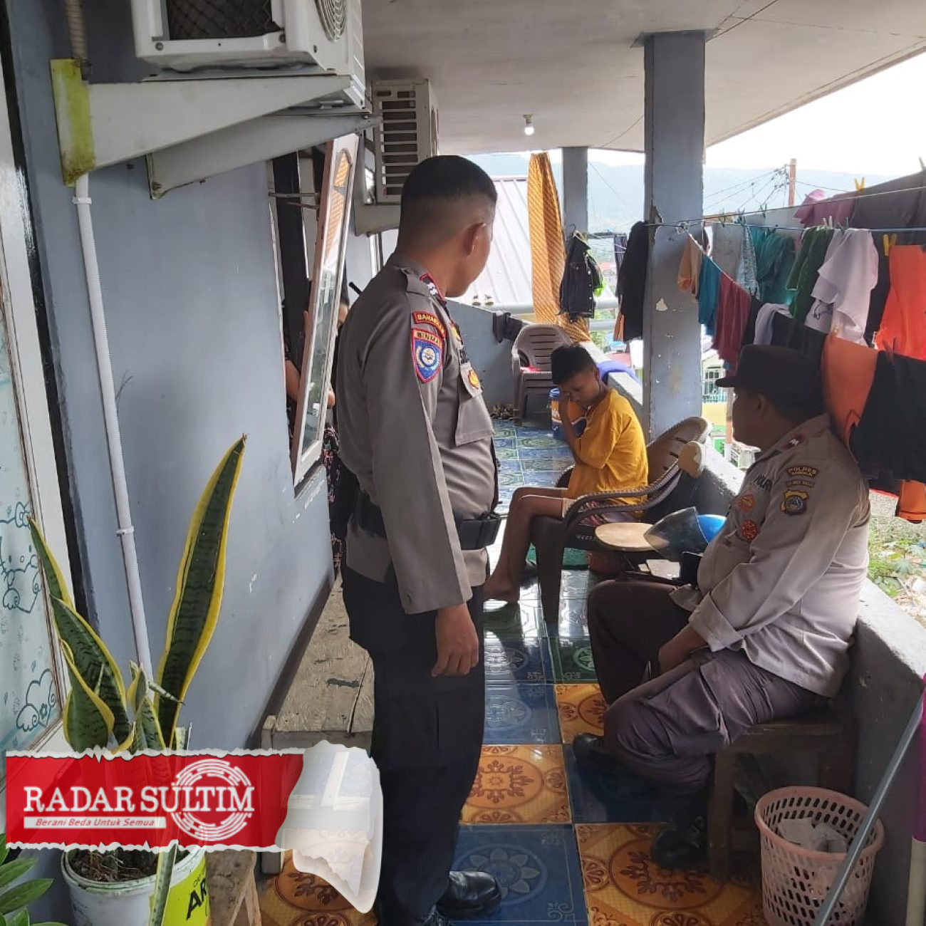 Asyik Ngelem, Kelompok Remaja di Luwuk Selatan Kabur Lihat Polisi