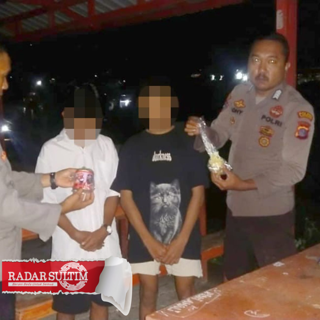 Bukannya Belajar Bersama, Dua Pelajar di Batui Asyik Ngelem Bersama