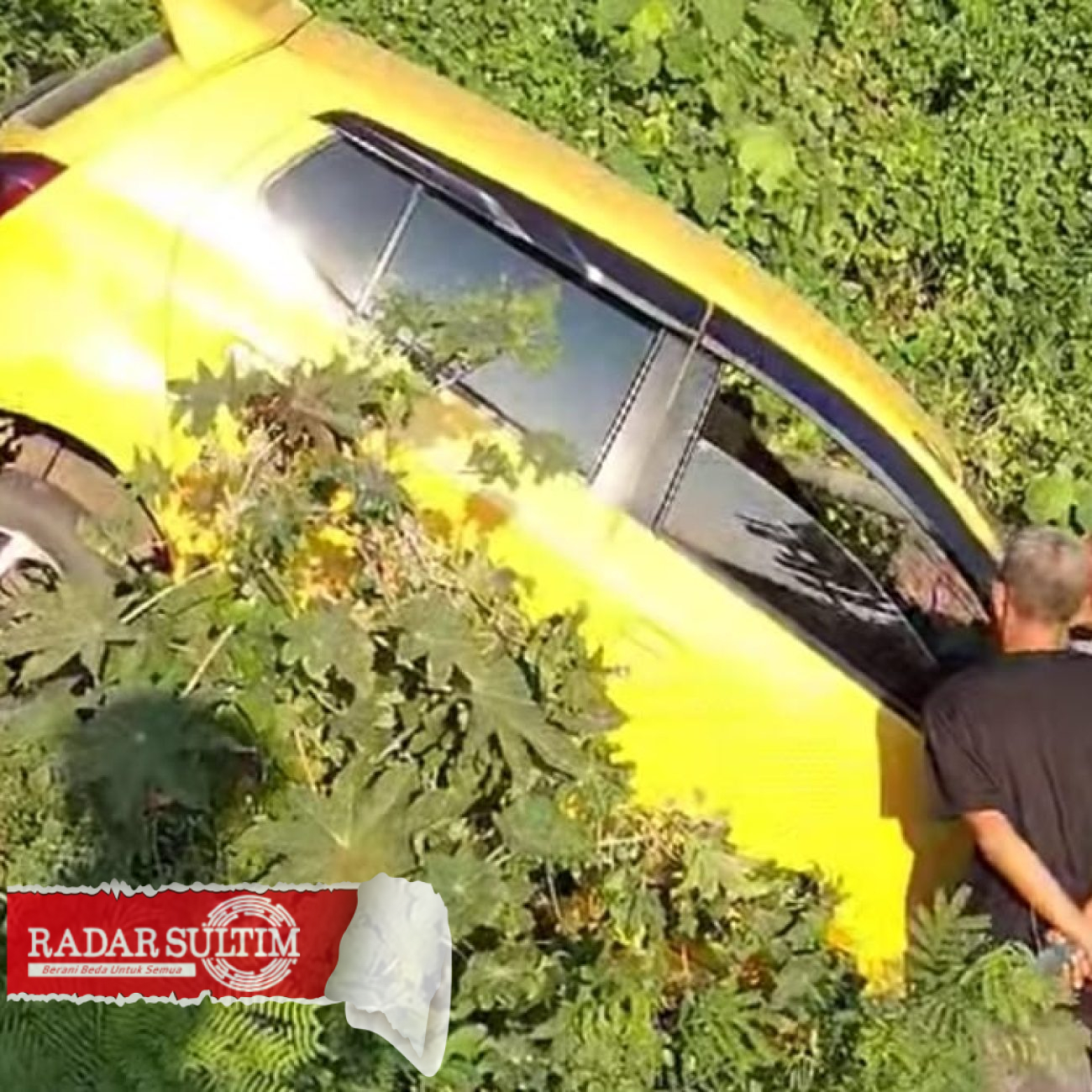Astaga.. Ini Kesaksian Warga soal Agya Kuning Terjun Bebas di Halimun