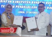 Bupati Banggai Tandatangani Perjanjian Kerjasama dengan Bank Sulteng