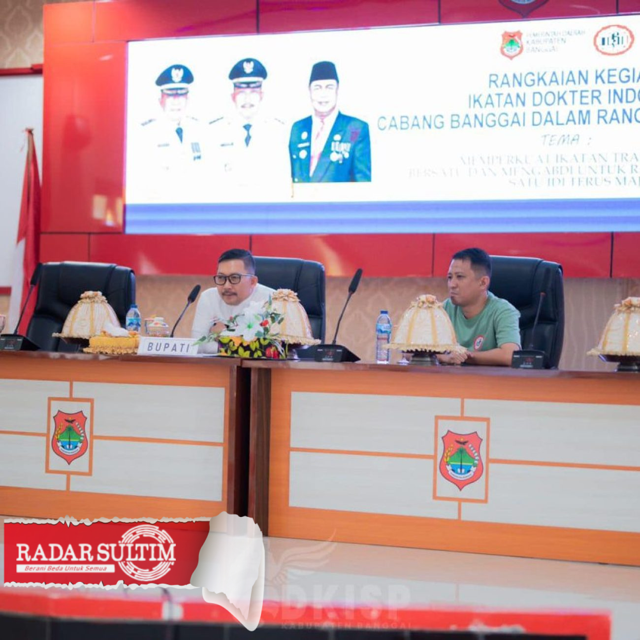 HUT IDI ke 73, Bupati Amirudin Buka Sosialisasi Bantuan Hidup Dasar