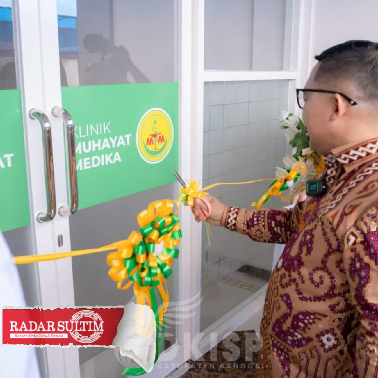 Gedung Rawat Inap Klinik Muhayat Medika di Toili Diresmikan Bupati Banggai