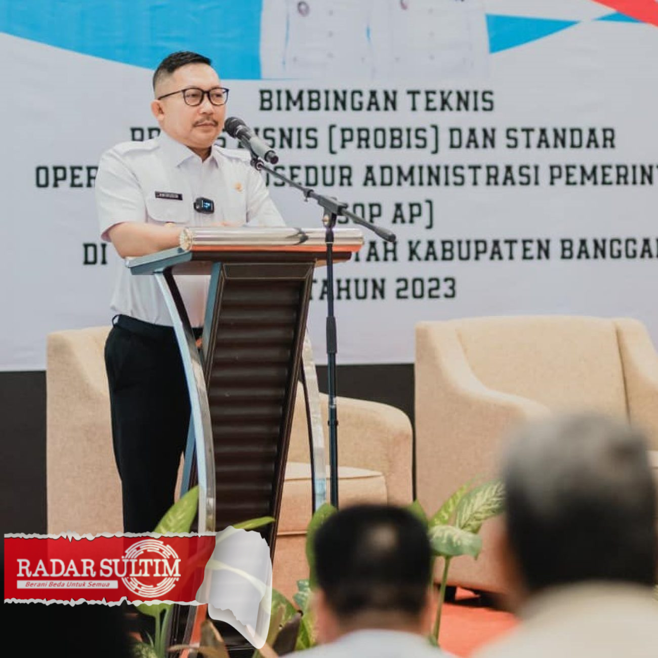 Bupati Banggai Buka Bimtek Probis dan SOPAP, Wujudkan Birokrasi Profesional