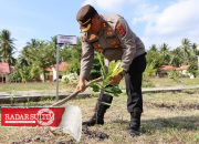 Polri Peduli Penghijauan, Kapolres Banggai Tanam 400 Pohon