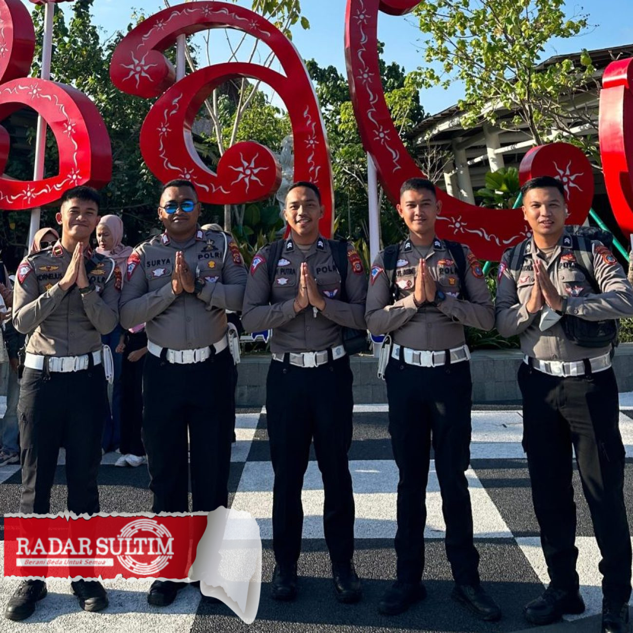 Hebat, 5 Personel Polres Banggai Bantu Pengamanan KTT AIS 2023 di Bali