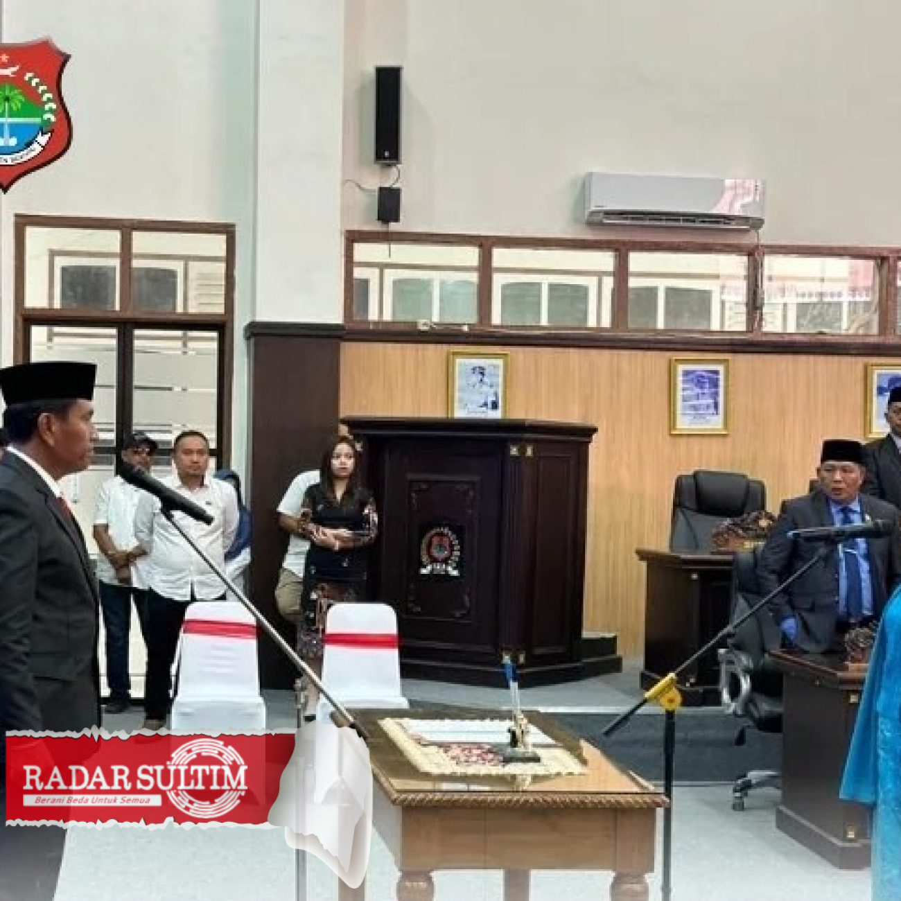 Ketua DPRD Banggai Lantik Anggota PAW Fraksi Nasdem