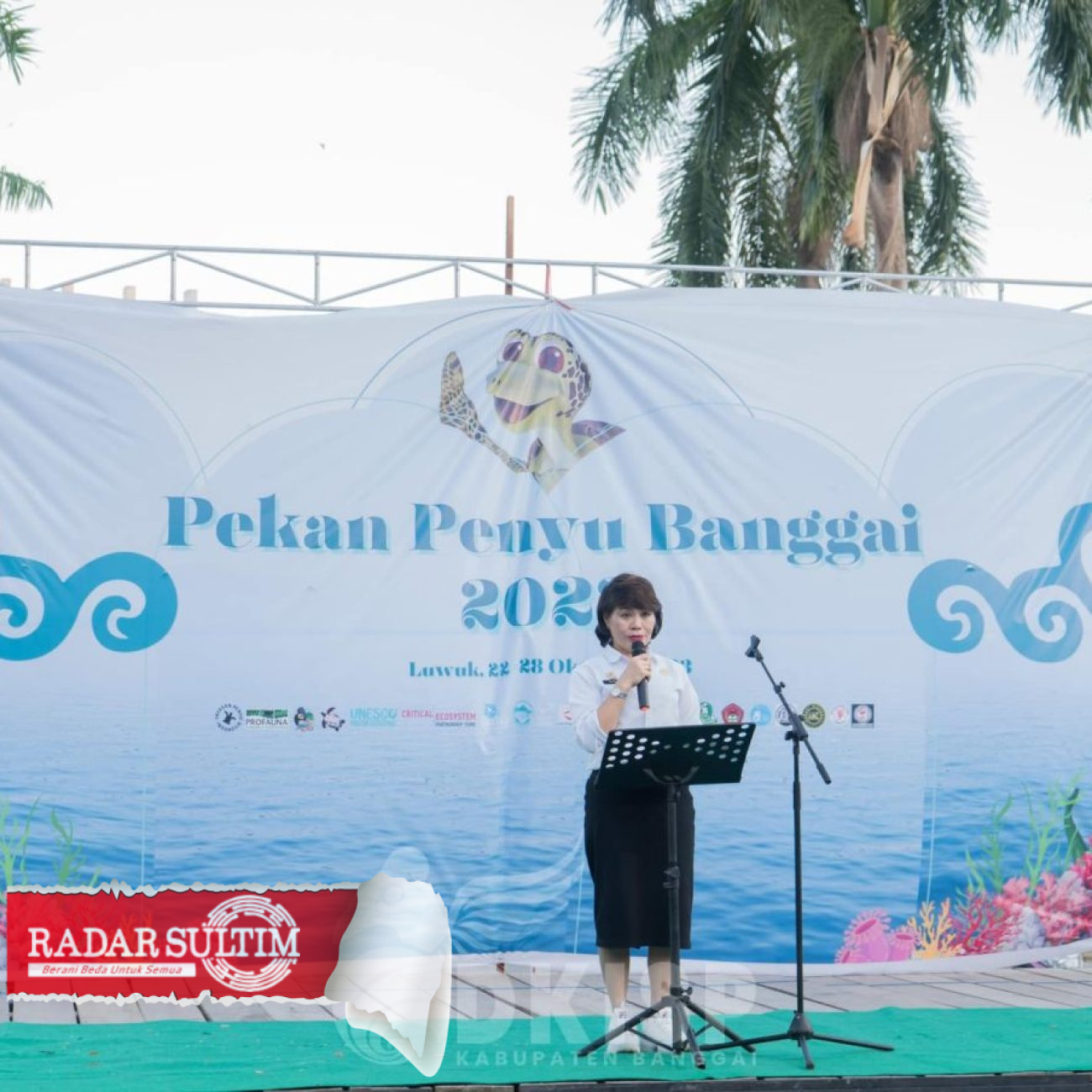 Asisten II Buka Pekan Penyu Banggai 2023