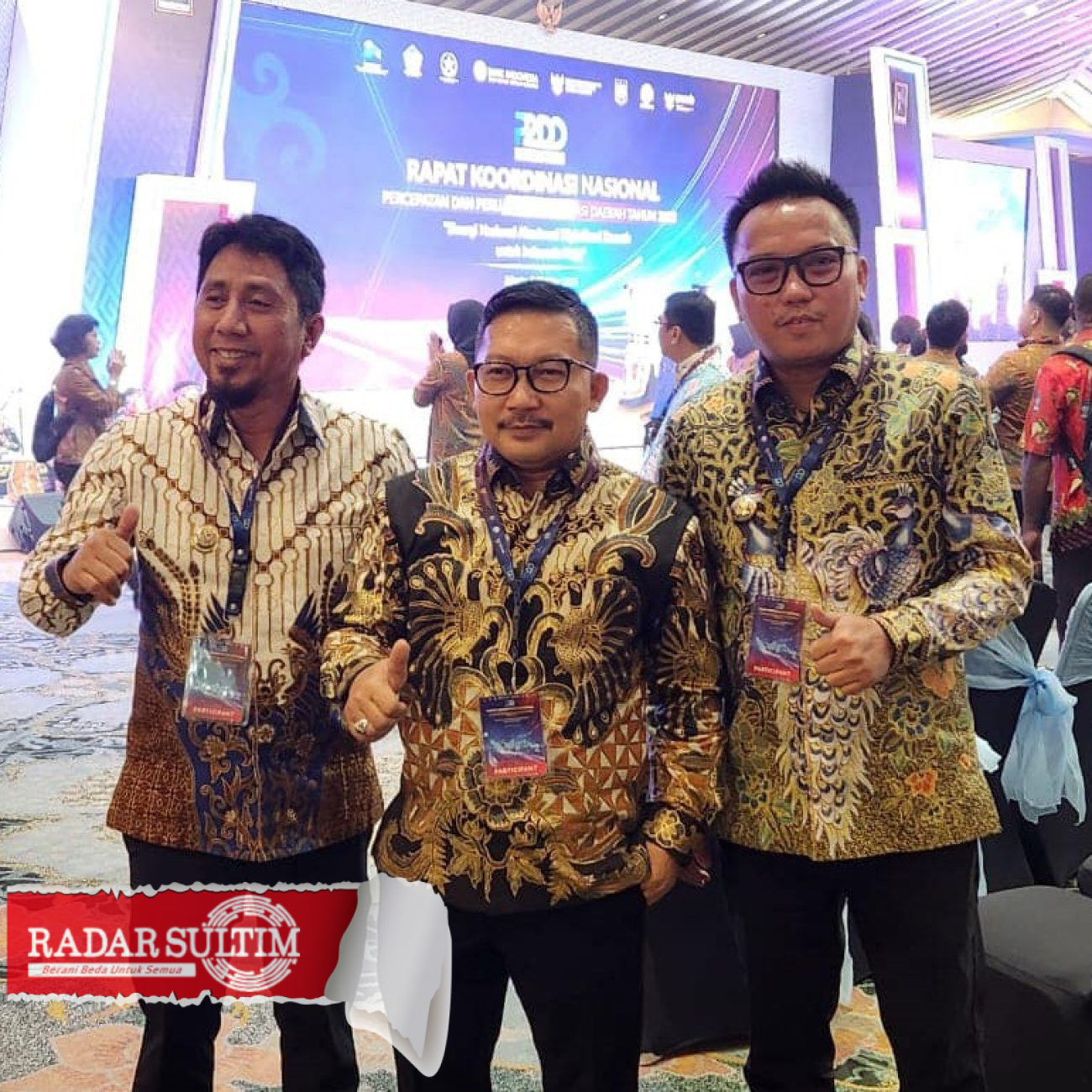 Upaya Percepatan Digitalisasi Daerah, Bupati Amirudin Hadiri Rakornas P2DD