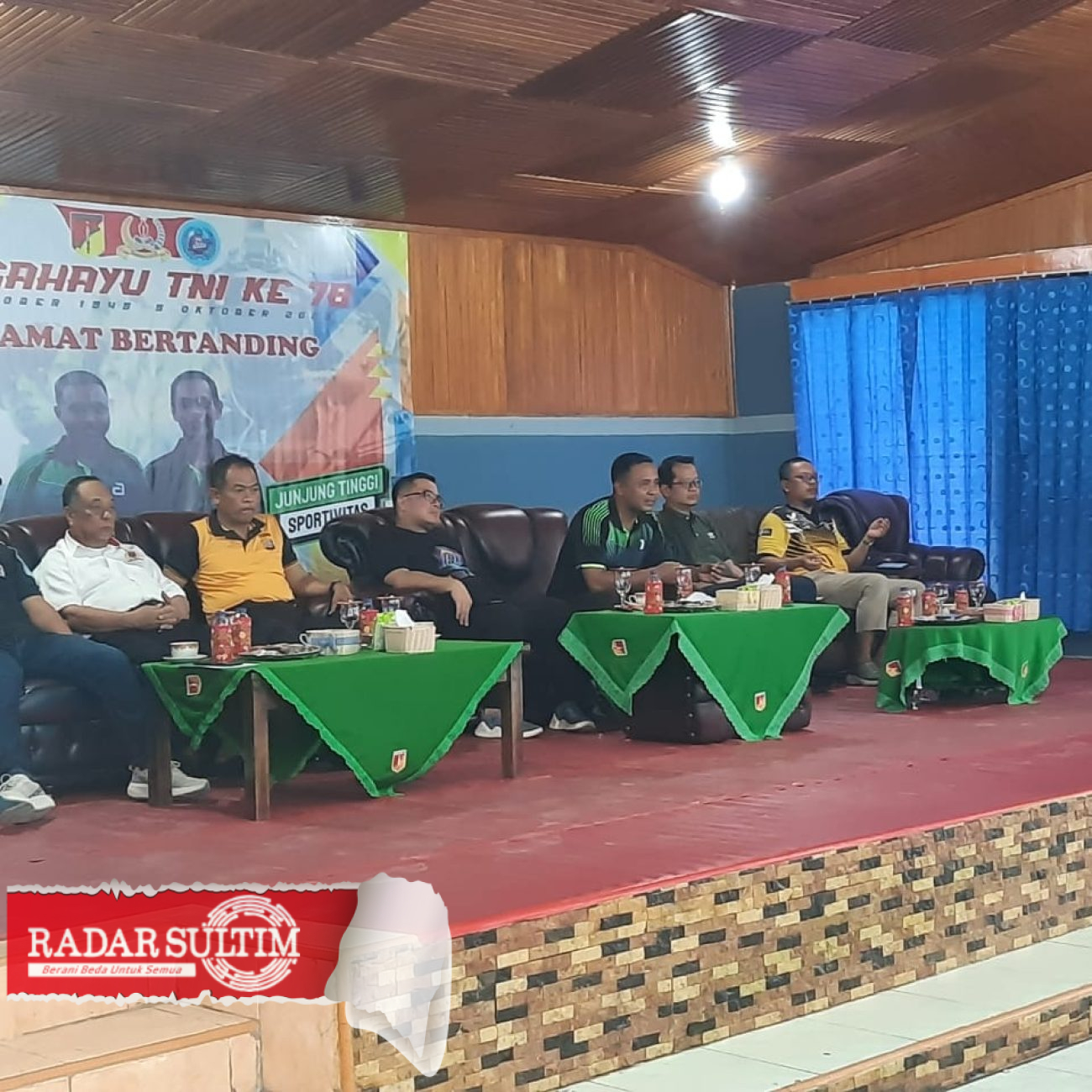 Penutupan Turnamen Tenis Meja Dandim 1308/LB Cup 1 2023
