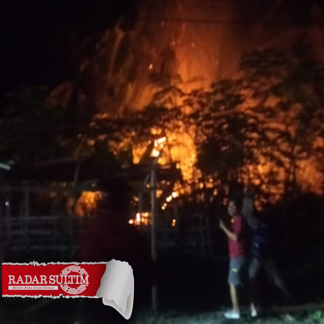Lagi.. Kebakaran Lahan Terjadi di Mendono