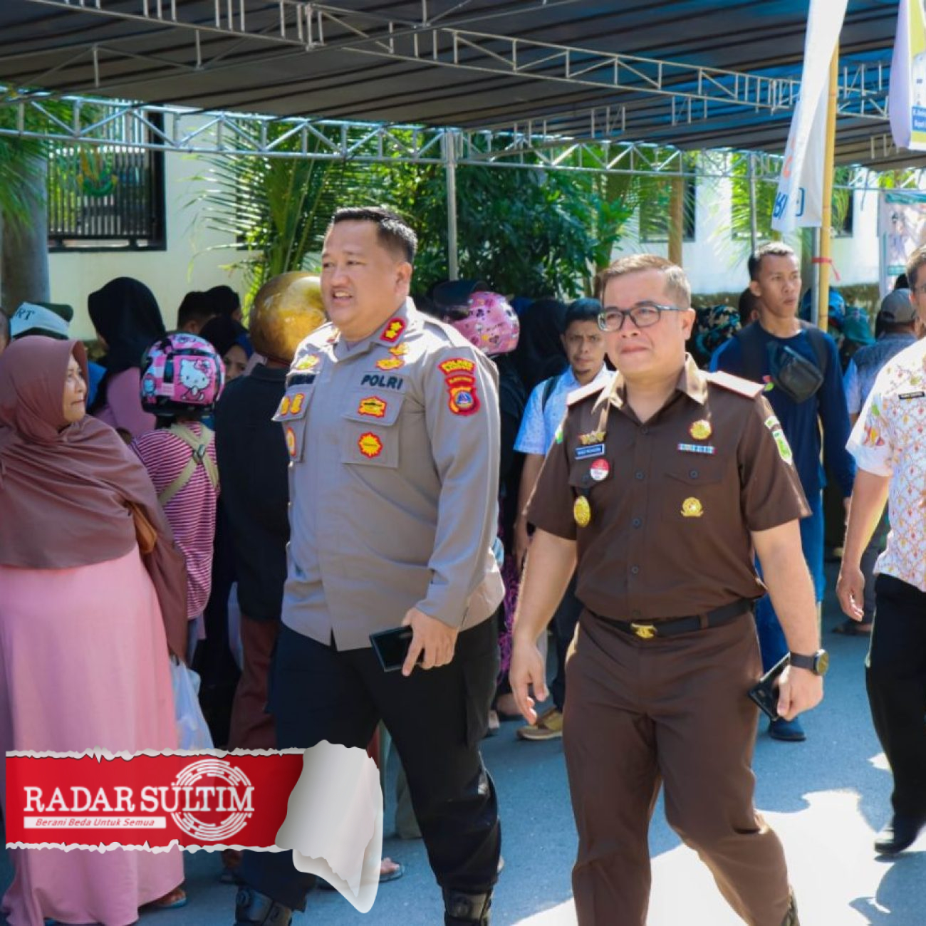 Tekan Laju Inflasi, Kapolres Banggai Apresiasi Pasar Murah