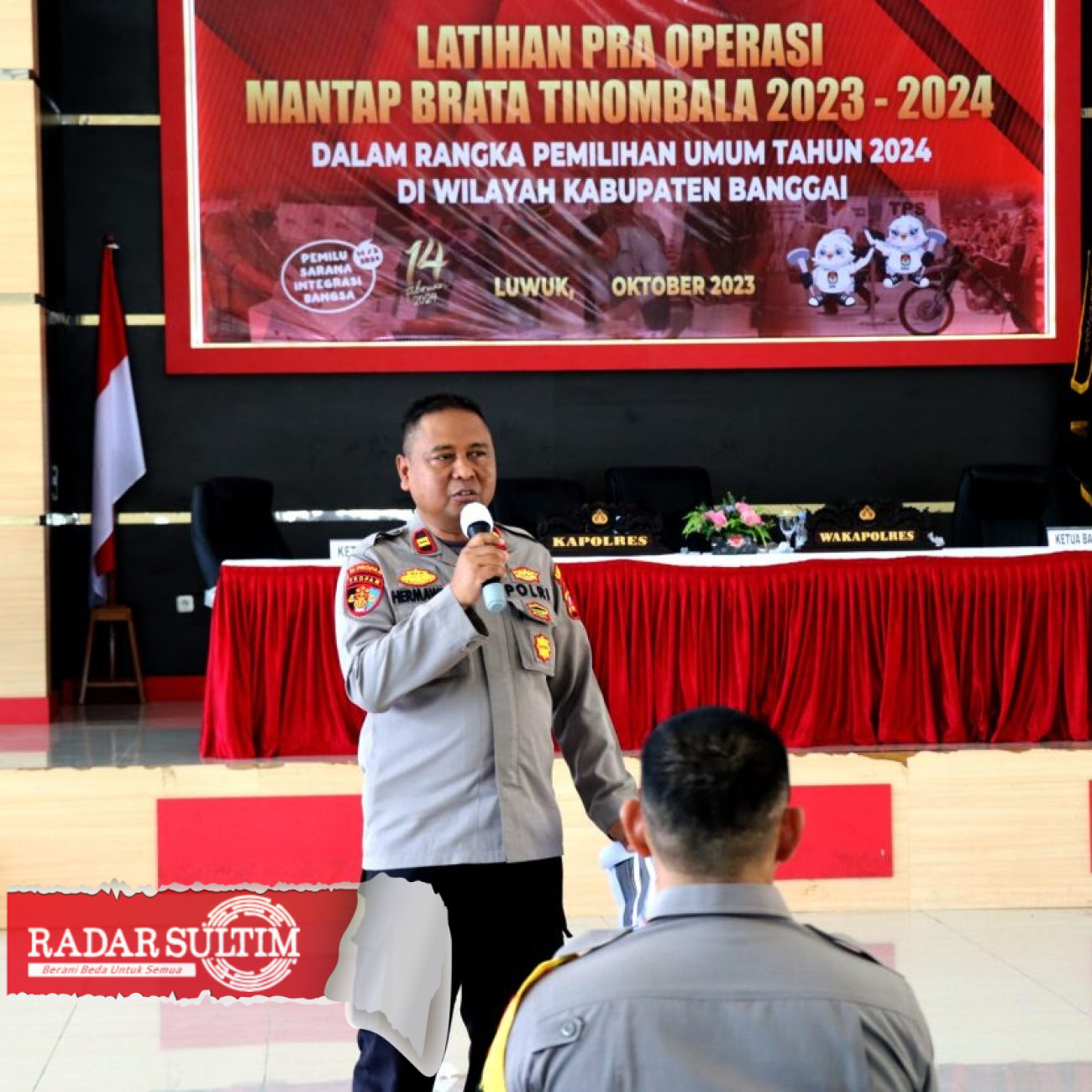 Netralitas Polri Pemilu 2024, Kasi Propam Polres Banggai: Itu Sudah Harga Mati!