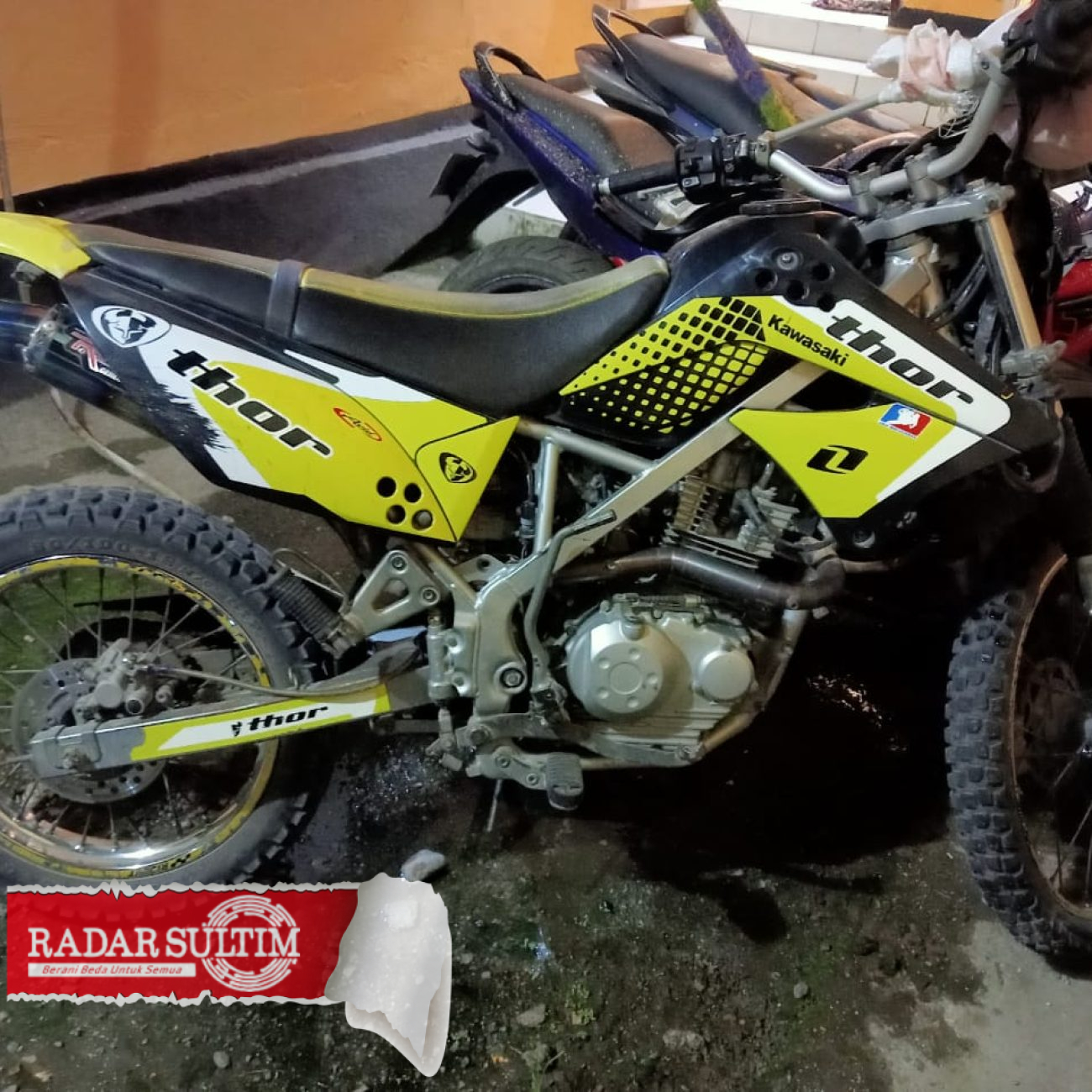 Luka Parah, Kakek-kakek Ditabrak Motor Trail di Nuhon