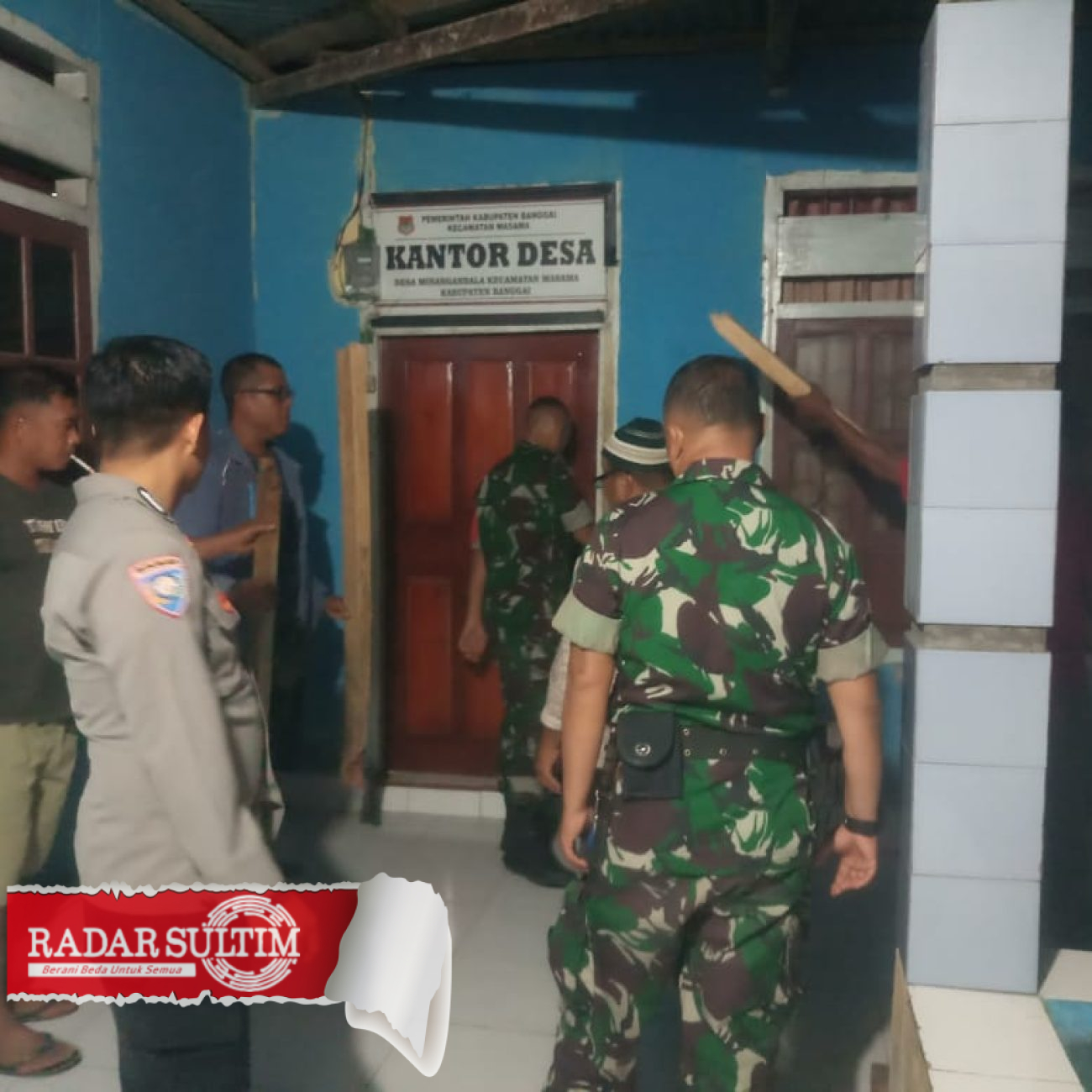 Kades Tersangka Ijazah Palsu, Kantor Desa Minangandala Dipalang Warga