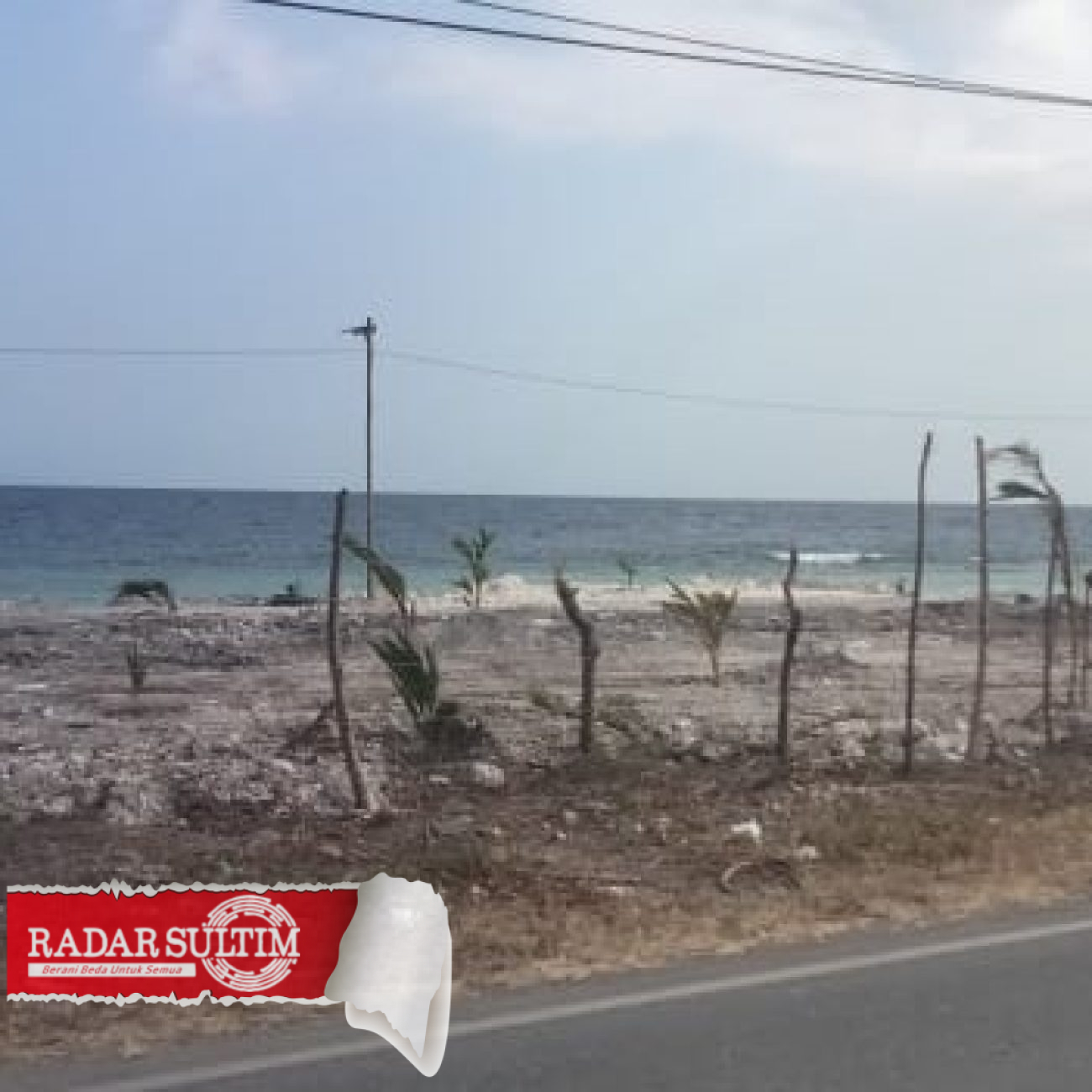 Reklamasi Pantai Tanpa Ijin di Koyoan Nambo, Dilakukan Oknum Pengusaha, Diketahui DLH Banggai