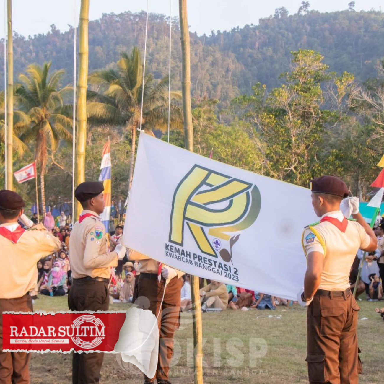 Kemah Prestasi ke 2 di Boitan Diikuti Puluhan Ribu Pramuka