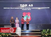 Pemkab Banggai Raih Penghargaan Top 45 Inovasi Pelayanan Publik Tahun 2023 dari KemenPANRB