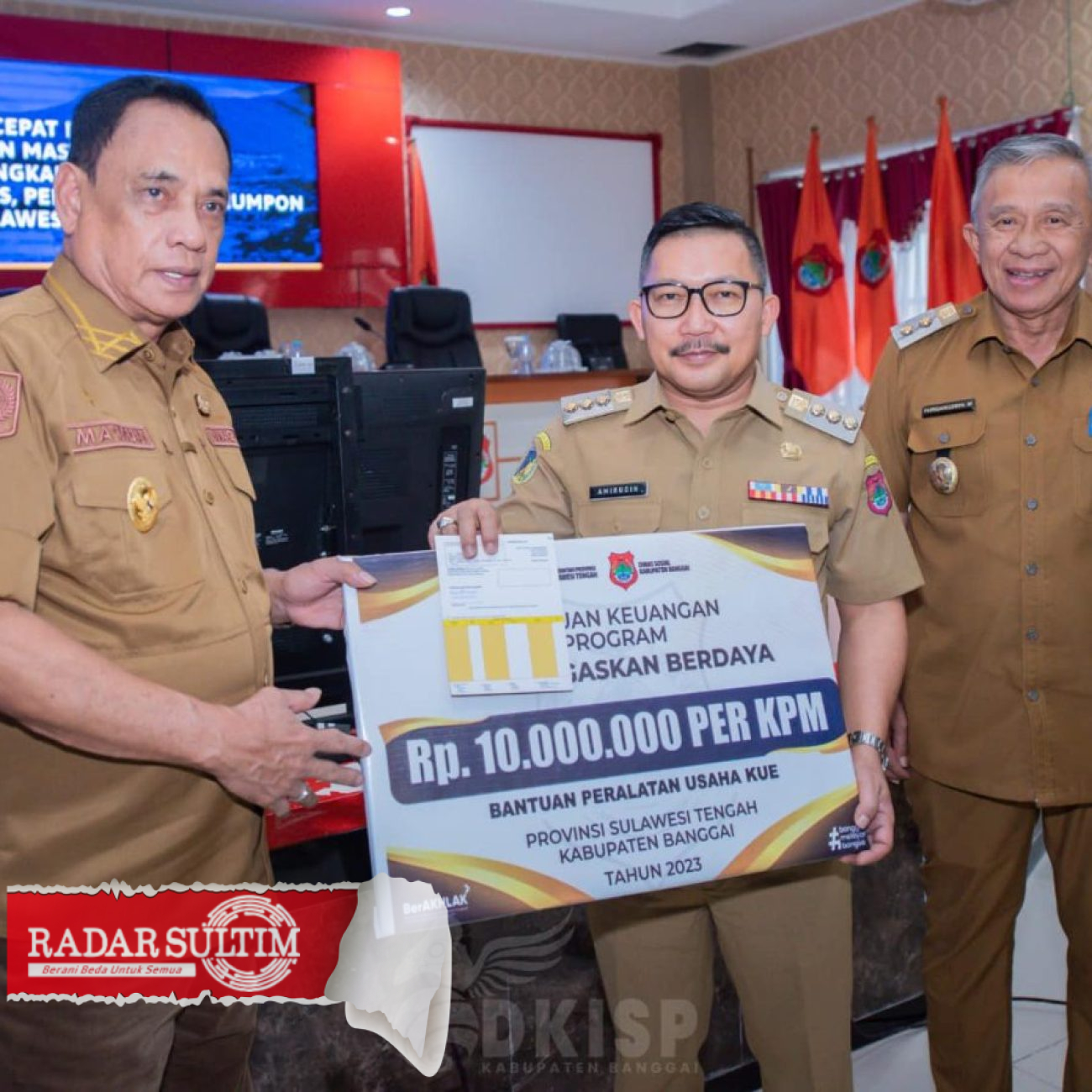 Entaskan Kemiskinan di Banggai melalui ‘Gercep Gaskan Berdaya’