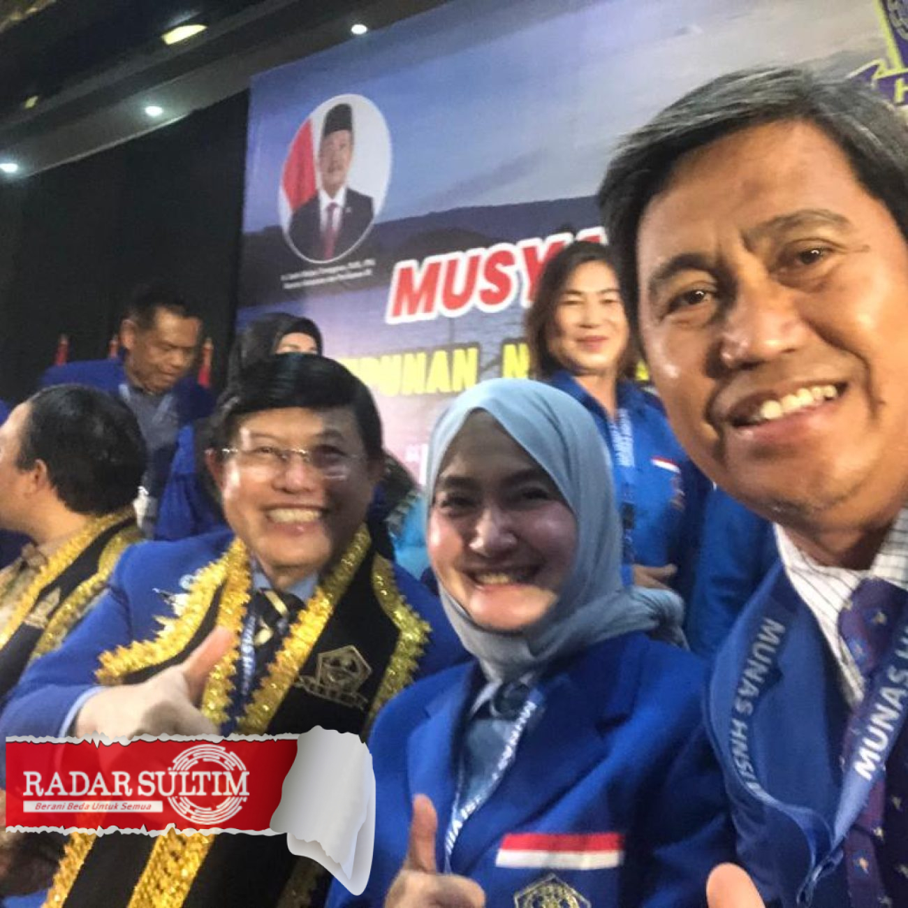 Setia bersama Nelayan, Herwin Yatim hadiri Munas HNSI