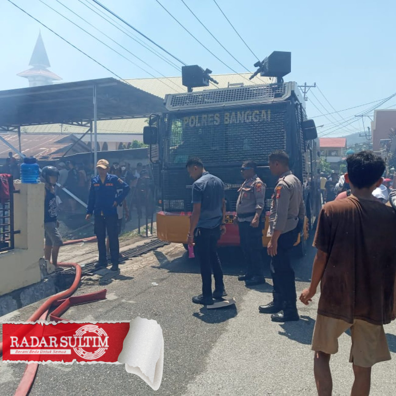 Kronologi Lengkap Polisi Kebakaran di Kompleks Cokro Luwuk