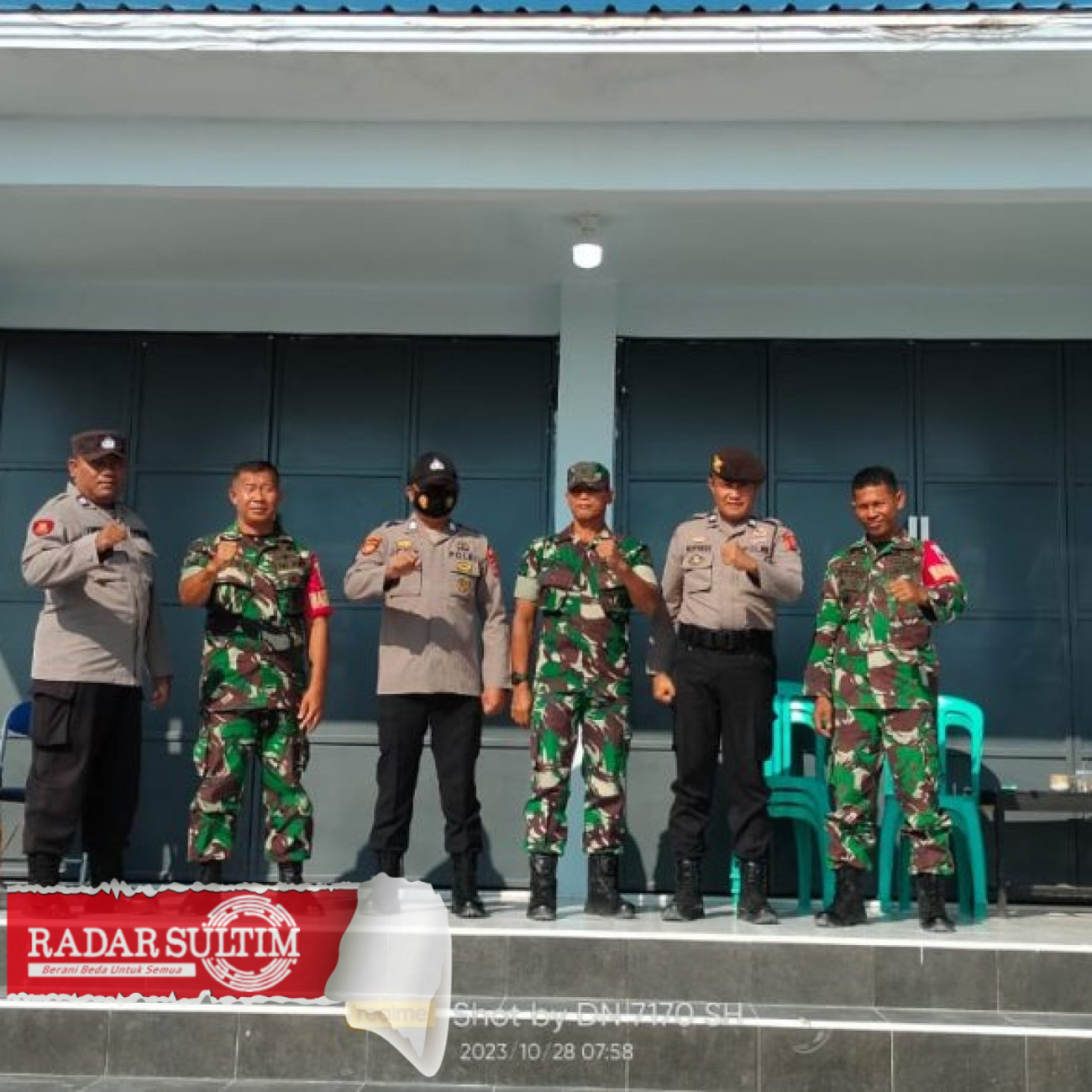 TNI-Polri Jaga Ketat Gudang KPU Banggai